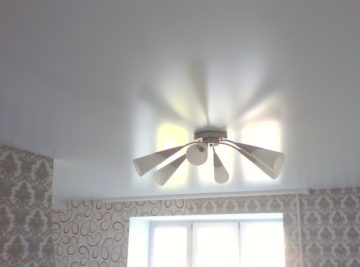 Сатиновые натяжные потолки